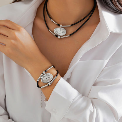 Vintage Layered Choker Necklace