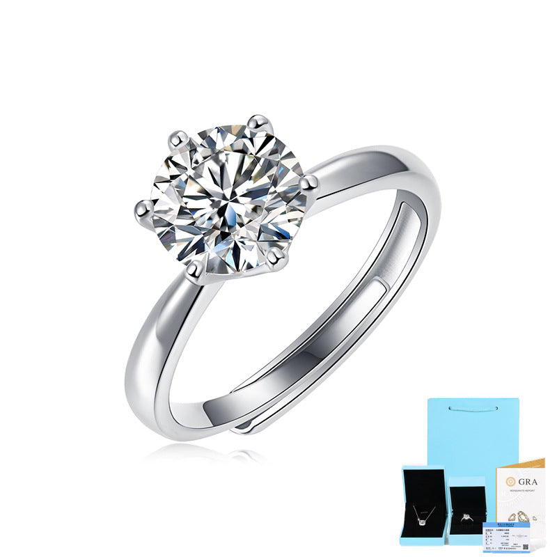 925 Silver Gold Ring