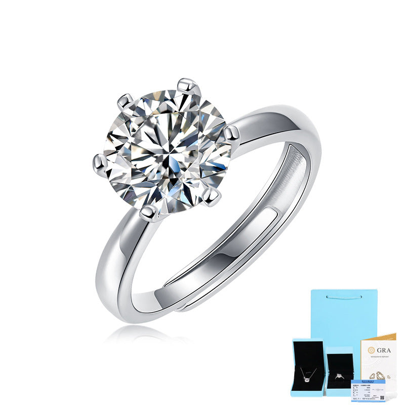 925 Silver Gold Ring