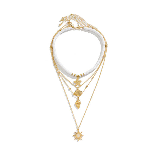 Starfish Shell Necklace