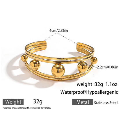 麦芽欧美不锈钢海洋风手镯海星海螺珊瑚花朵手环天然石镯子手饰品