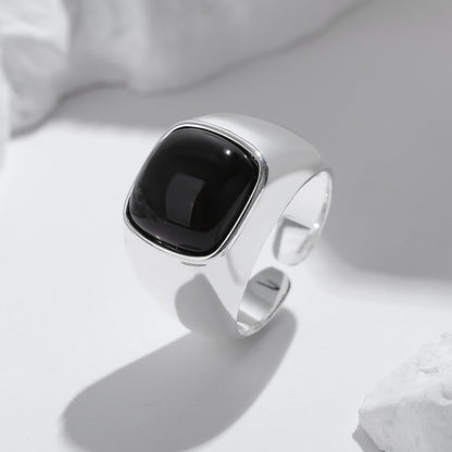 S925 Tea Crystal Ring