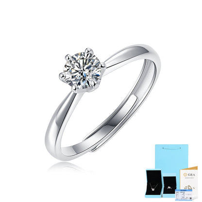 925 Silver Gold Ring