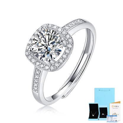 925 Silver Gold Ring