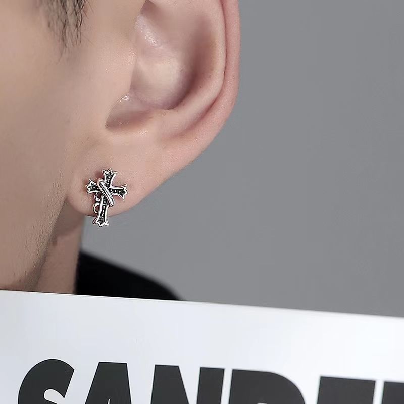 Cross Stud Earrings