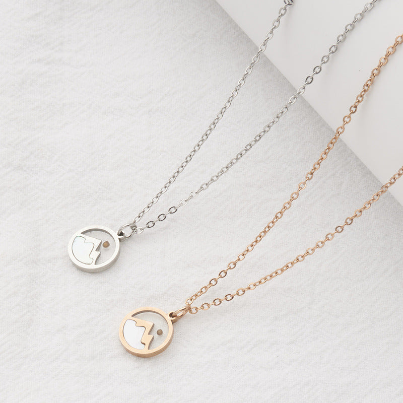 Stainless Steel 'Faith' Necklace