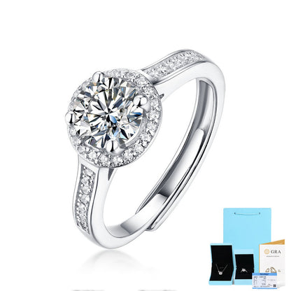 925 Silver Gold Ring