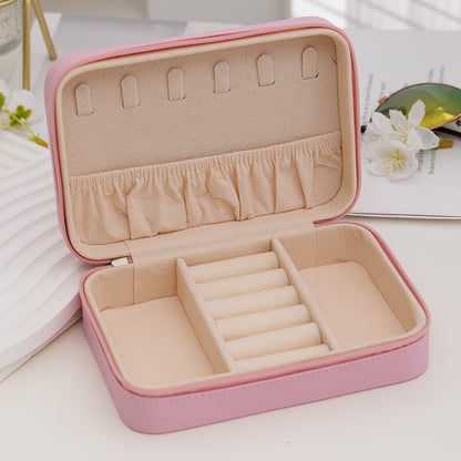 Leather Jewelry Organizer Case