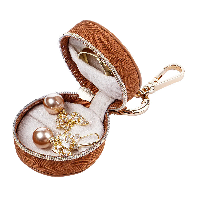 Round Mini Jewelry Box