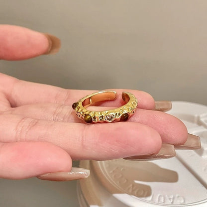 Snake Tiger Eye Ring