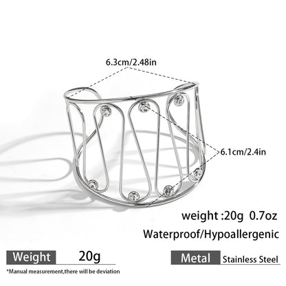 麦芽欧美不锈钢海洋风手镯海星海螺珊瑚花朵手环天然石镯子手饰品