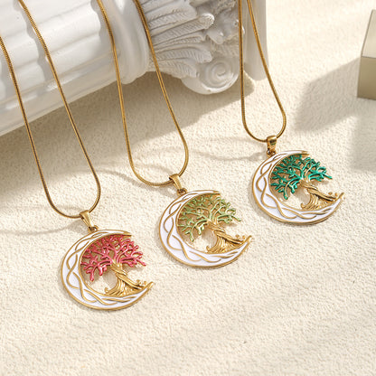 Teardrop Pendant Necklace