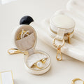Round Mini Jewelry Box
