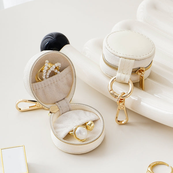 Round Mini Jewelry Box