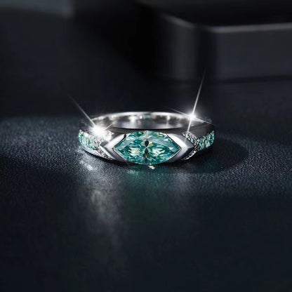 Eye of Horus Crystal Ring