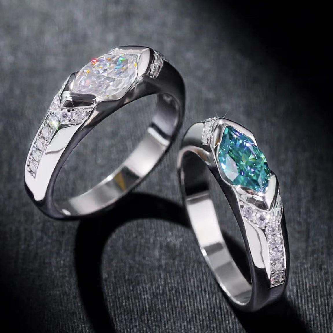 Eye of Horus Crystal Ring