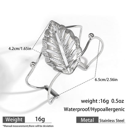 麦芽欧美不锈钢海洋风手镯海星海螺珊瑚花朵手环天然石镯子手饰品