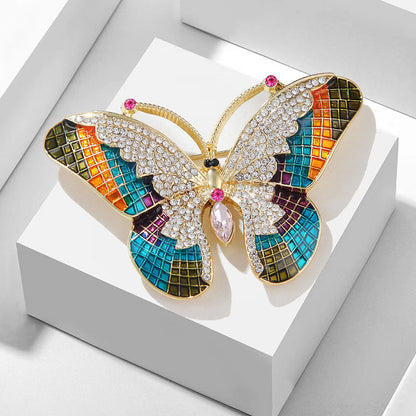 Butterfly Crystal Brooch
