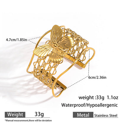 麦芽欧美不锈钢海洋风手镯海星海螺珊瑚花朵手环天然石镯子手饰品