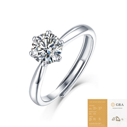925 Silver Gold Ring