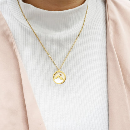 Stainless Steel 'Faith' Necklace