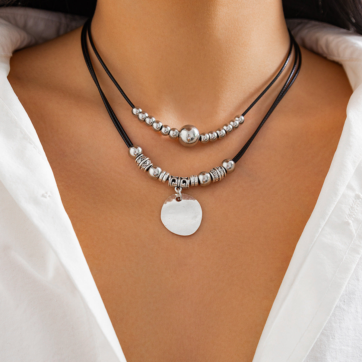 Vintage Layered Choker Necklace