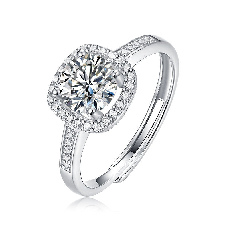 925 Silver Gold Ring