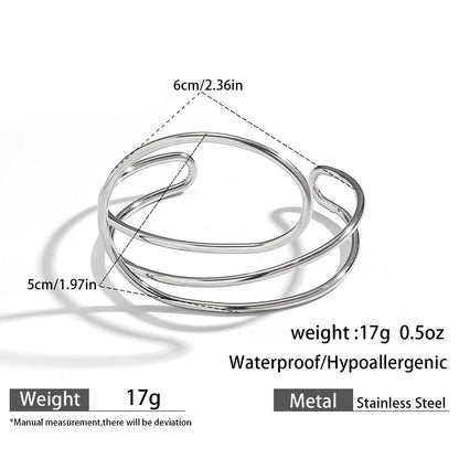 麦芽欧美不锈钢海洋风手镯海星海螺珊瑚花朵手环天然石镯子手饰品