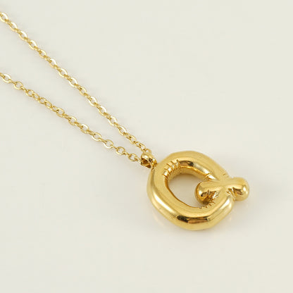 Hip Hop Letter Pendant Necklace