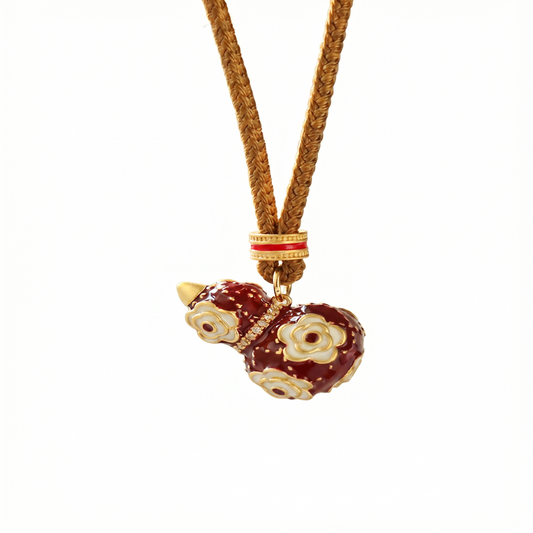 Colorful Vintage Pendant Necklace