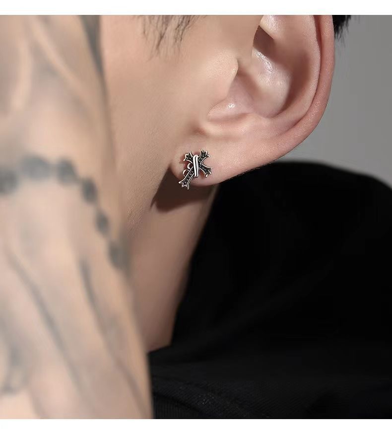 Cross Stud Earrings