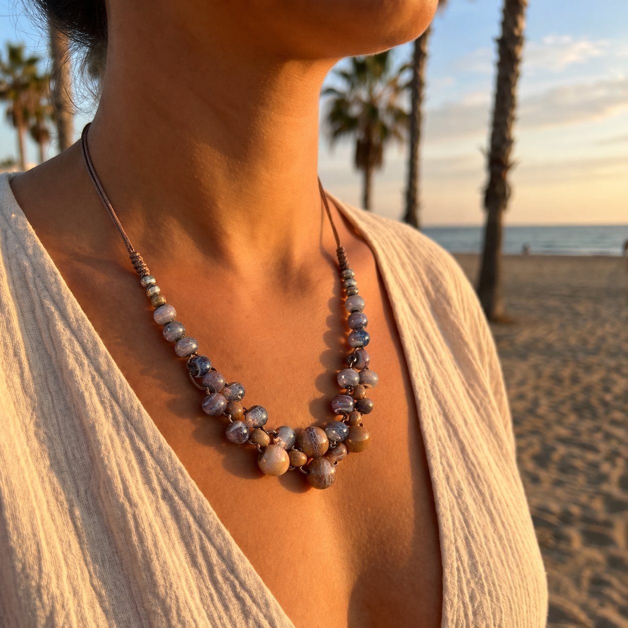 Colorful Boho Vintage Necklace