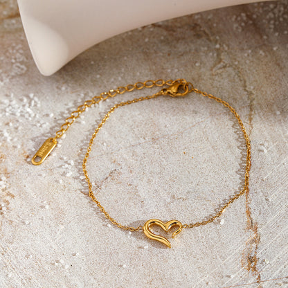 18K Gold Stainless Steel Bracelet