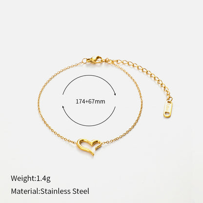 18K Gold Stainless Steel Bracelet