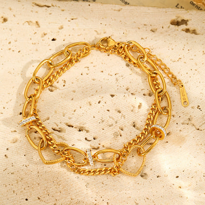 Gold Stainless Steel Bracelet