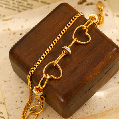Gold Stainless Steel Bracelet