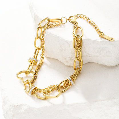 Gold Stainless Steel Bracelet