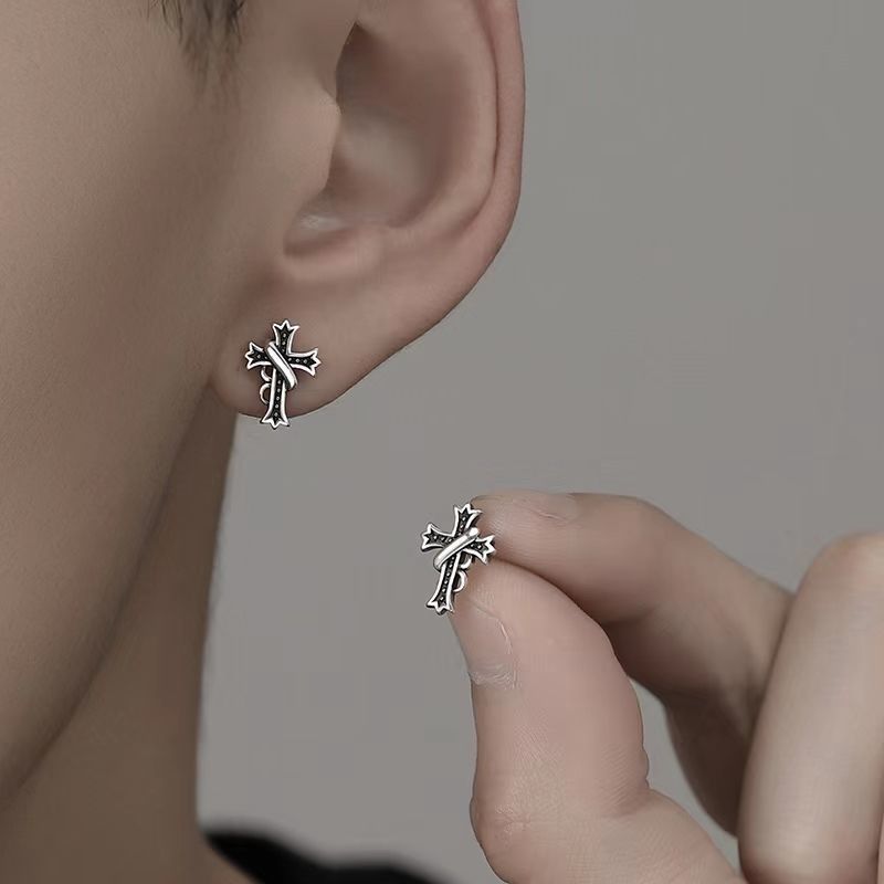 Cross Stud Earrings