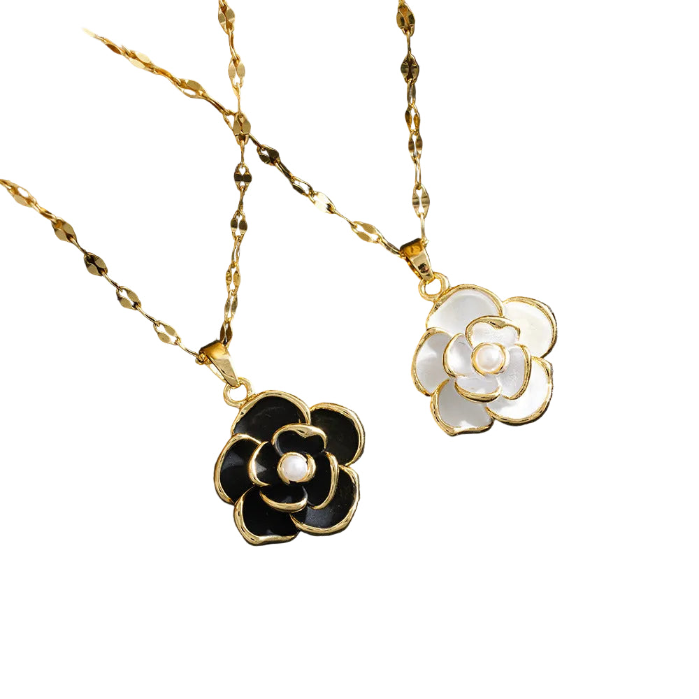 Black Pearl Necklace