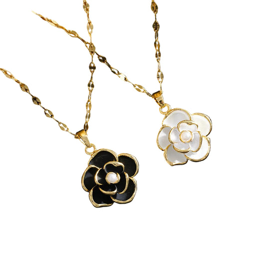 Black Pearl Necklace
