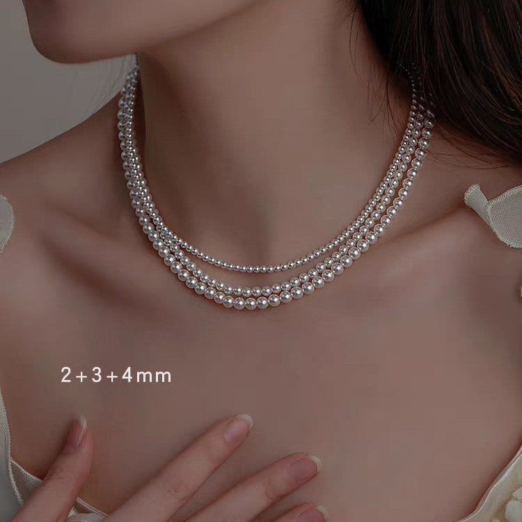 Pearl Stackable Necklace