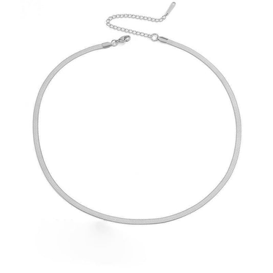 Stainless Steel Snake Choker Necklace