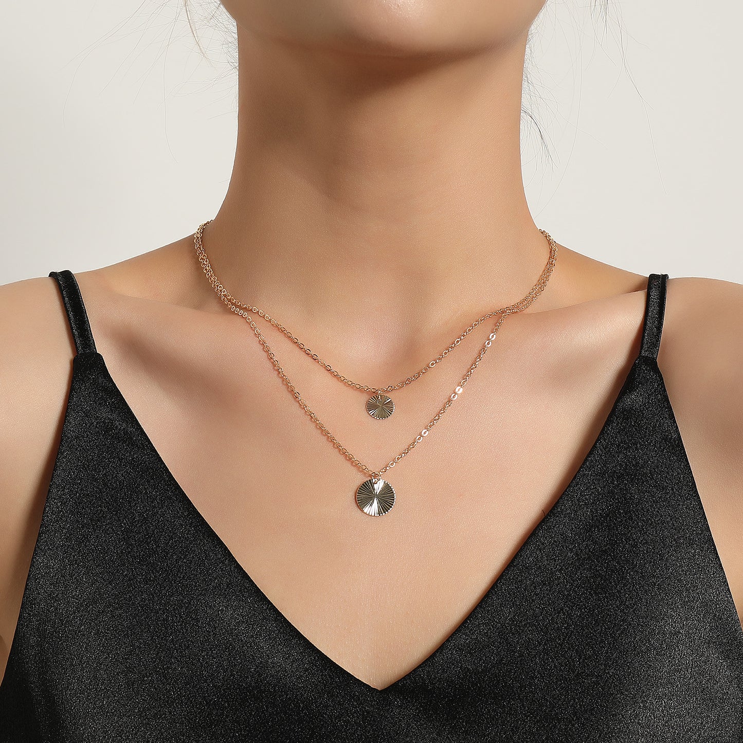 Round Pendant Necklace