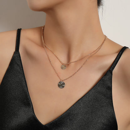 Round Pendant Necklace