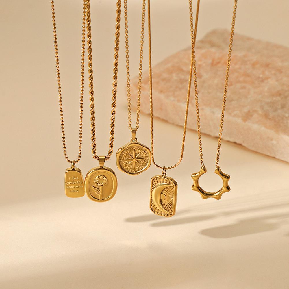 Stainless Steel Pendant Necklace