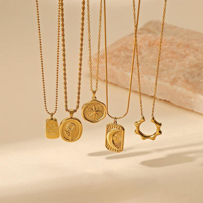 Stainless Steel Pendant Necklace
