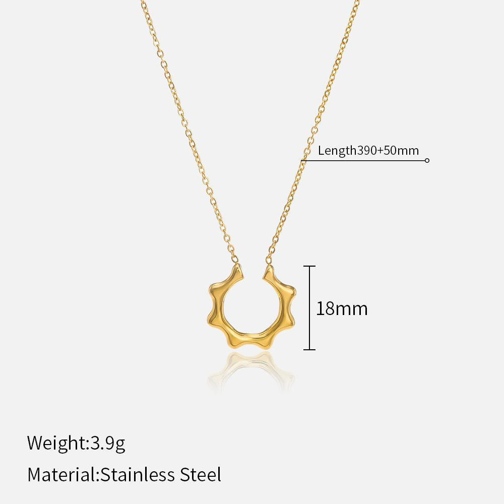 Stainless Steel Pendant Necklace