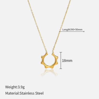 Stainless Steel Pendant Necklace
