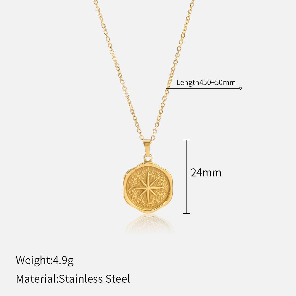 Stainless Steel Pendant Necklace
