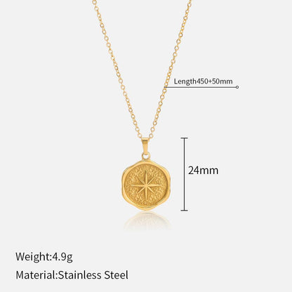Stainless Steel Pendant Necklace